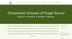 Desktop Screenshot of ornamental-grasses.com
