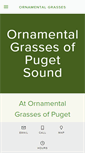 Mobile Screenshot of ornamental-grasses.com